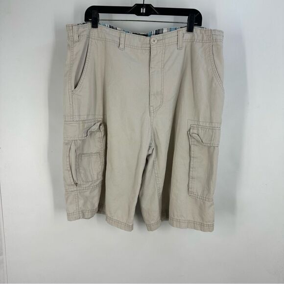 One Tough Brand Mens' Size 40 Khaki Cargo Shorts - Picture 1 of 8